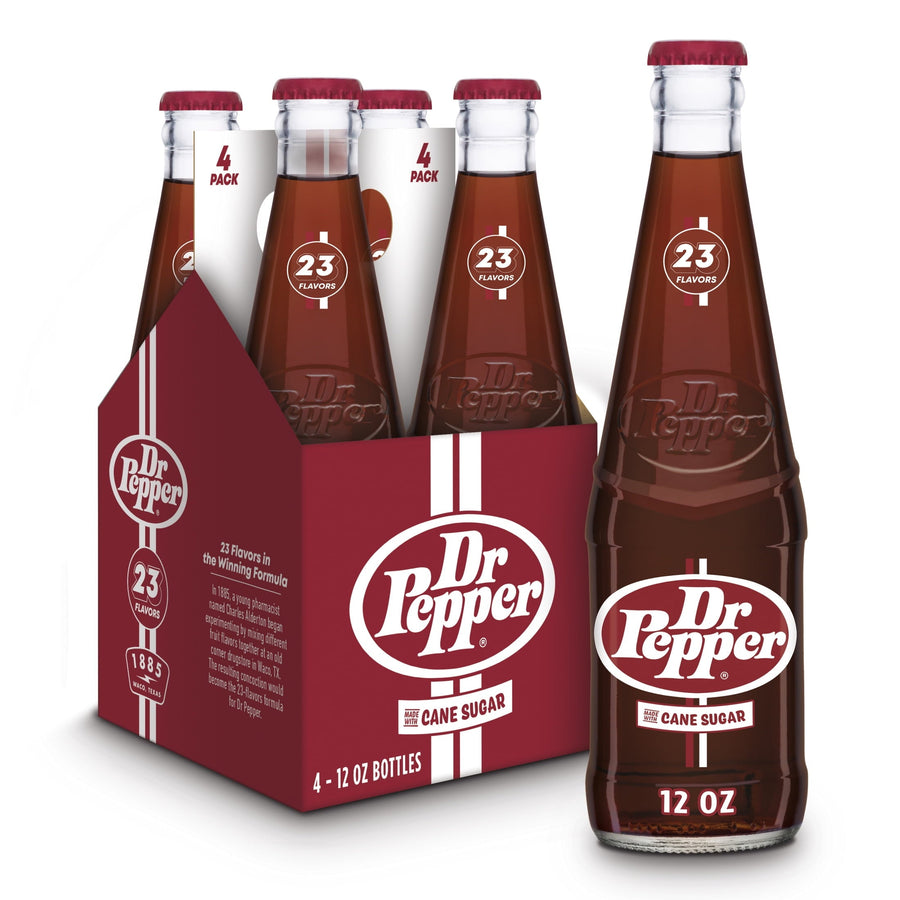 Dr Pepper Real Sugar Soda - Clean Active Pick Sip